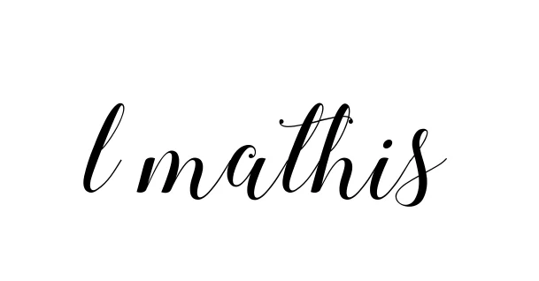 Handwritten Signature for L-mathis - Style 144 Online
