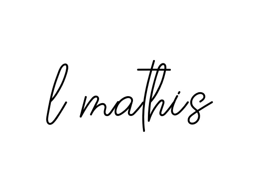 Handwritten Signature for L-mathis - Style 145 Online