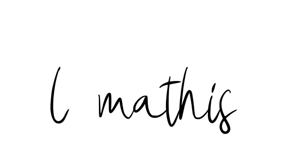 Handwritten Signature for L-mathis - Style 146 Online