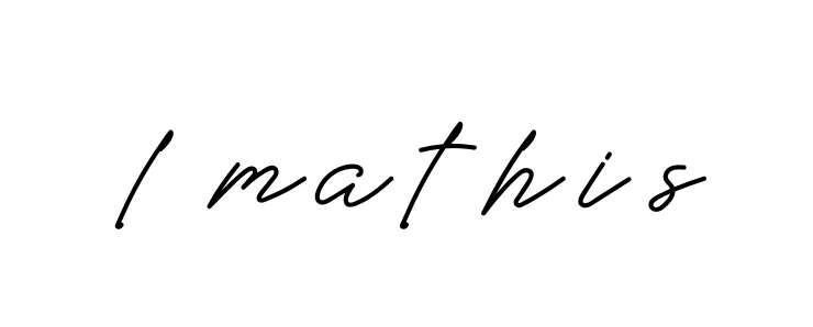 Handwritten Signature for L-mathis - Style 152 Online
