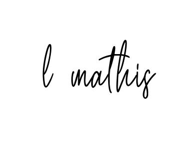 Handwritten Signature for L-mathis - Style 154 Online