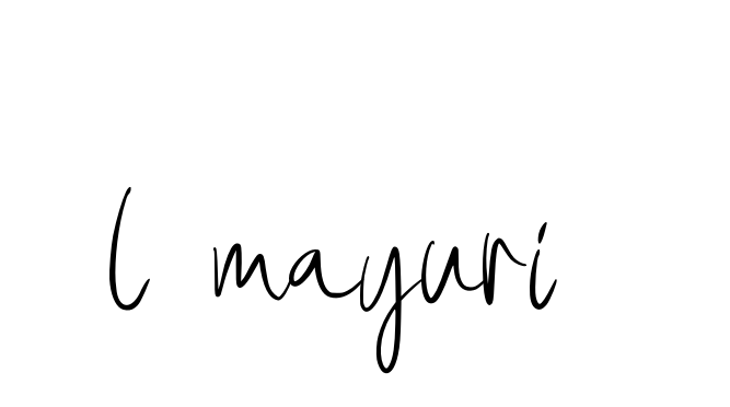 Handwritten Signature for L-mayuri- - Style 146 Online