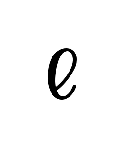 Handwritten Signature for L - Style 136 Online