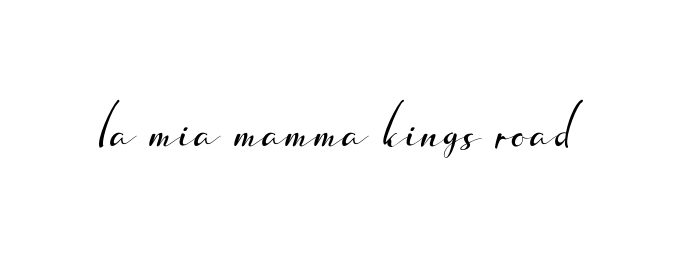 Handwritten Signature for La-mia-mamma-kings-road - Style 132 Online