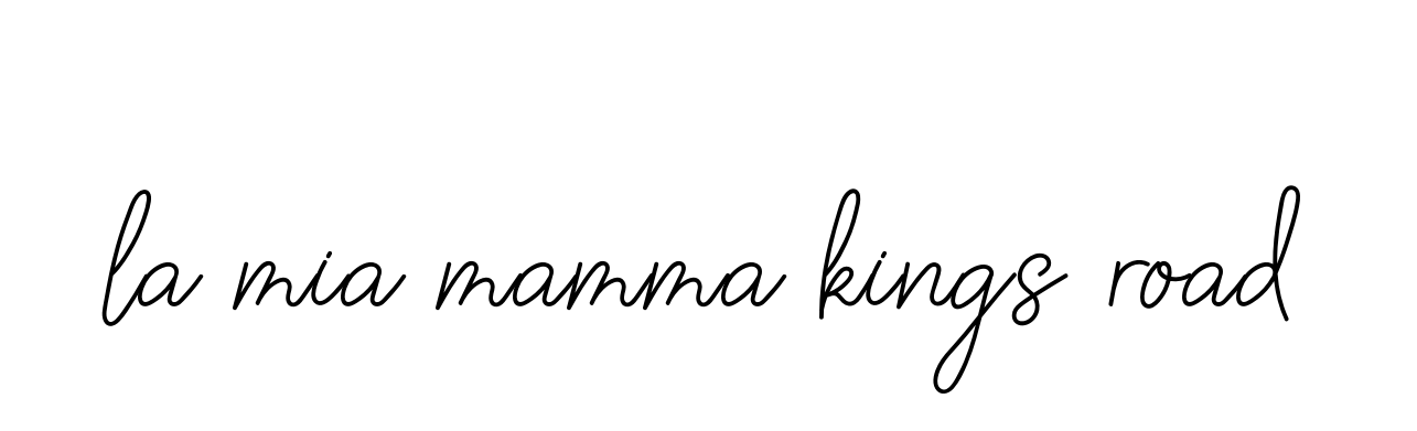 Handwritten Signature for La-mia-mamma-kings-road - Style 145 Online