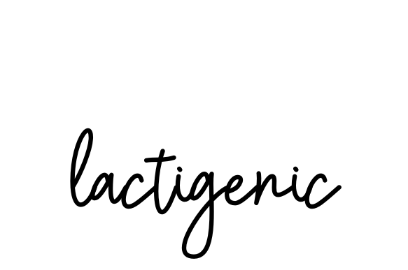 Lactigenic signature