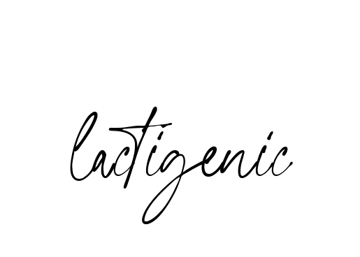 Lactigenic signature