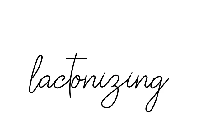 Handwritten Signature for Lactonizing - Style 145 Online