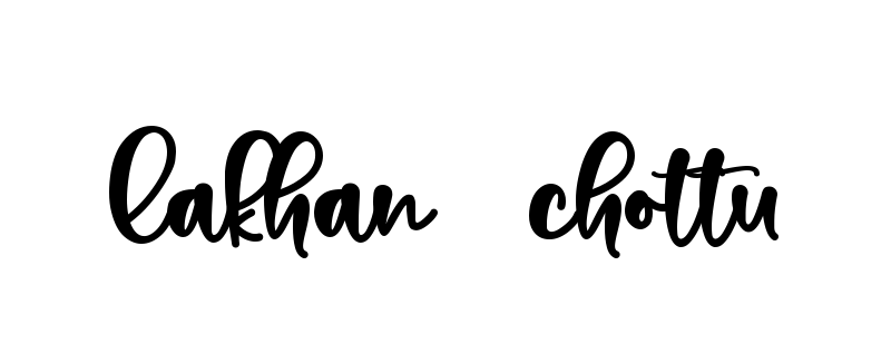 Handwritten Signature for Lakhan--chottu - Style 136 Online