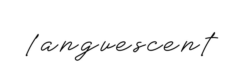 Handwritten Signature for Languescent - Style 152 Online