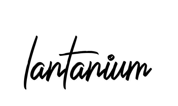 Handwritten Signature for Lantanium - Style 149 Online