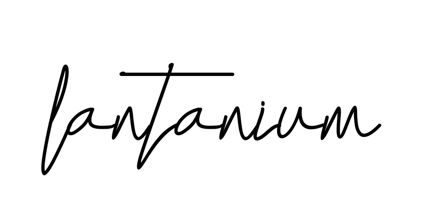 Handwritten Signature for Lantanium - Style 155 Online