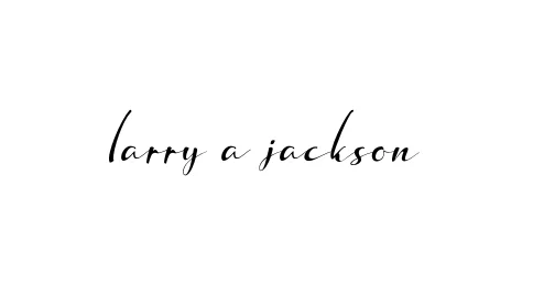 Handwritten Signature for Larry-a-jackson - Style 132 Online