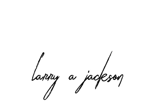Handwritten Signature for Larry-a-jackson - Style 133 Online