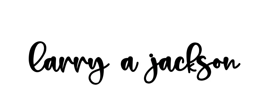 Handwritten Signature for Larry-a-jackson - Style 136 Online