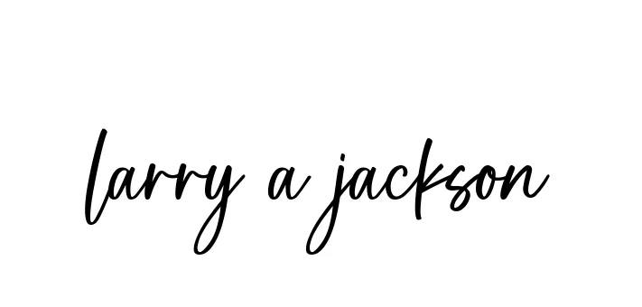 Handwritten Signature for Larry-a-jackson - Style 142 Online