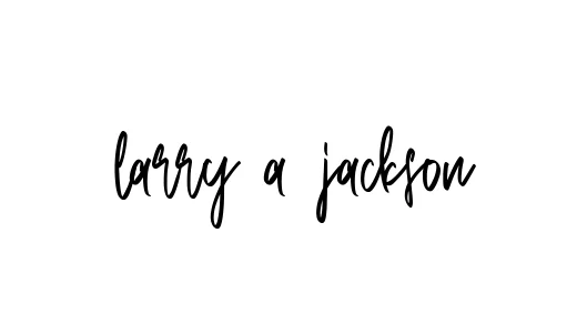 Handwritten Signature for Larry-a-jackson - Style 143 Online