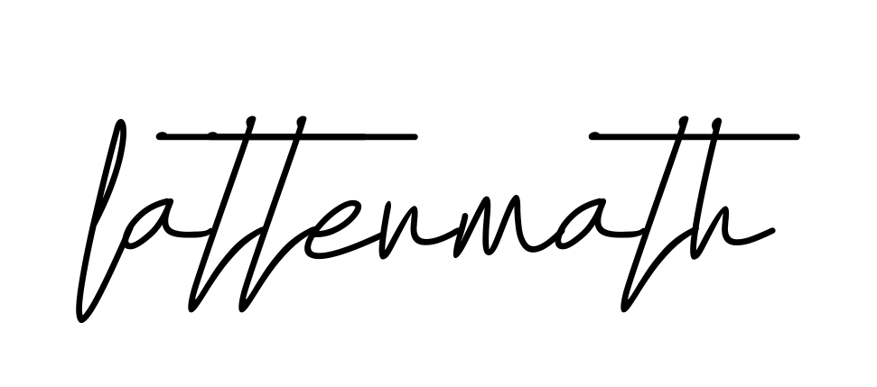 Lattermath signature