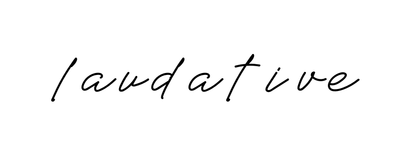Handwritten Signature for Laudative - Style 152 Online