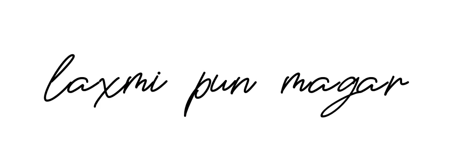 Laxmi-pun-magar signature