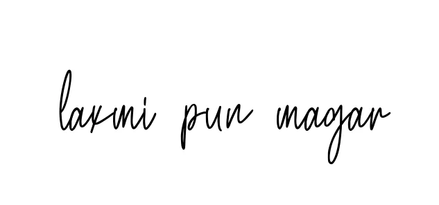 Laxmi-pun-magar signature
