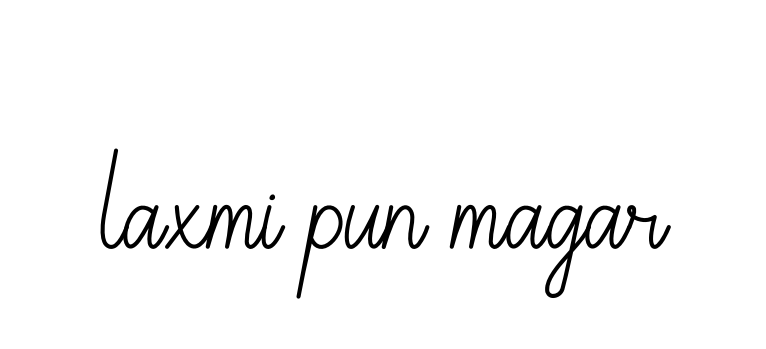 Laxmi-pun-magar signature