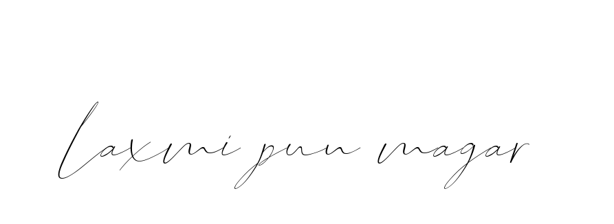 Laxmi-pun-magar signature