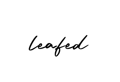 Leafed signature