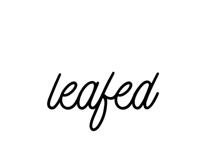 Leafed signature