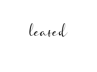 Leafed signature