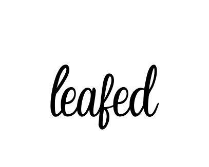 Leafed signature