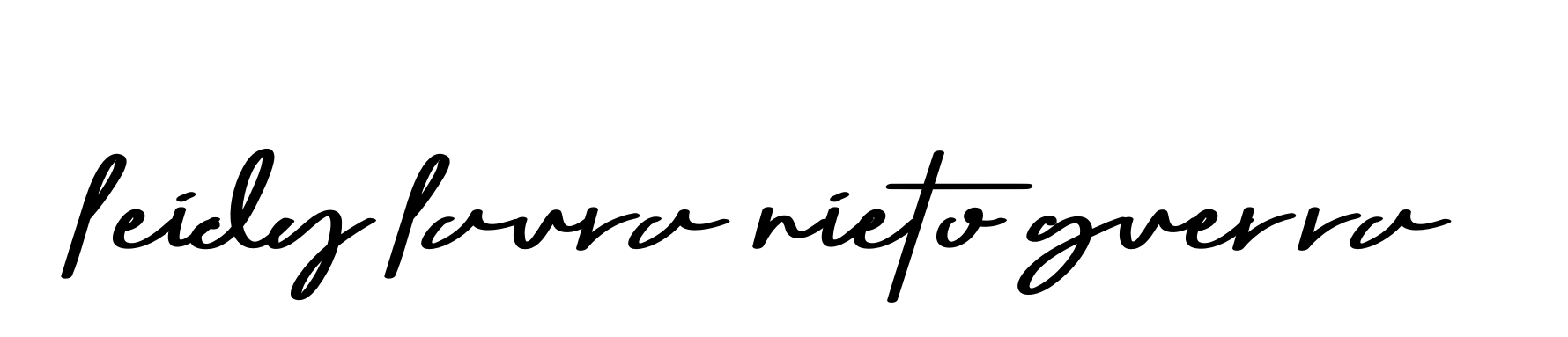Handwritten Signature for Leidy-laura-nieto-guerra- - Style 135 Online