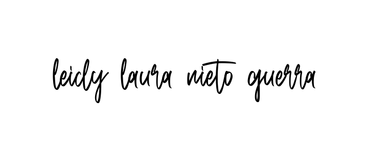 Handwritten Signature for Leidy-laura-nieto-guerra- - Style 143 Online