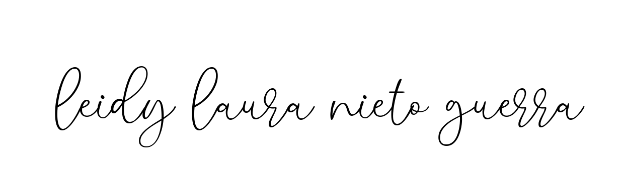 Handwritten Signature for Leidy-laura-nieto-guerra- - Style 147 Online