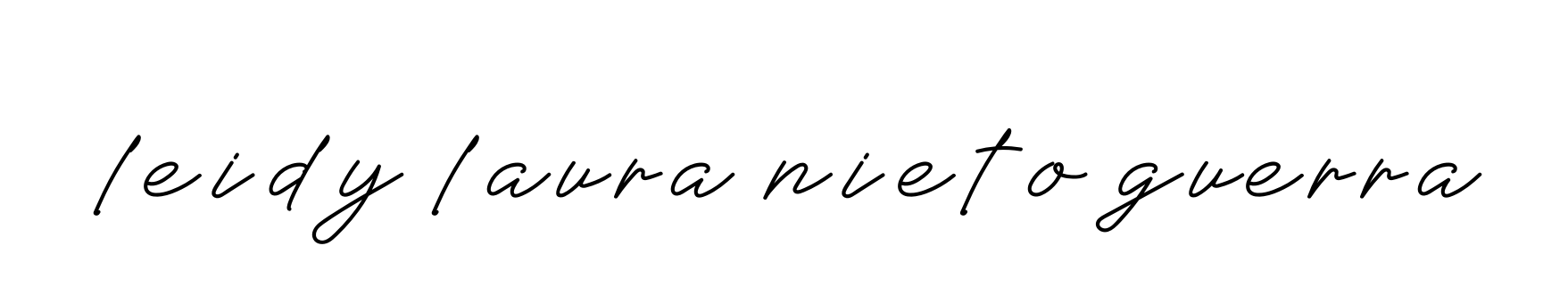 Handwritten Signature for Leidy-laura-nieto-guerra- - Style 152 Online