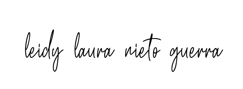 Handwritten Signature for Leidy-laura-nieto-guerra- - Style 154 Online