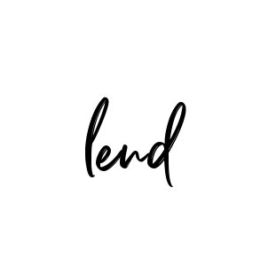 Handwritten Signature for Lend - Style 141 Online