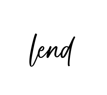 Handwritten Signature for Lend - Style 142 Online