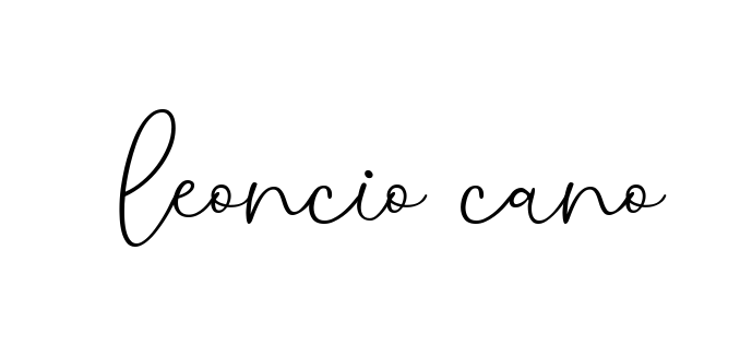 Handwritten Signature for Leoncio-cano - Style 147 Online