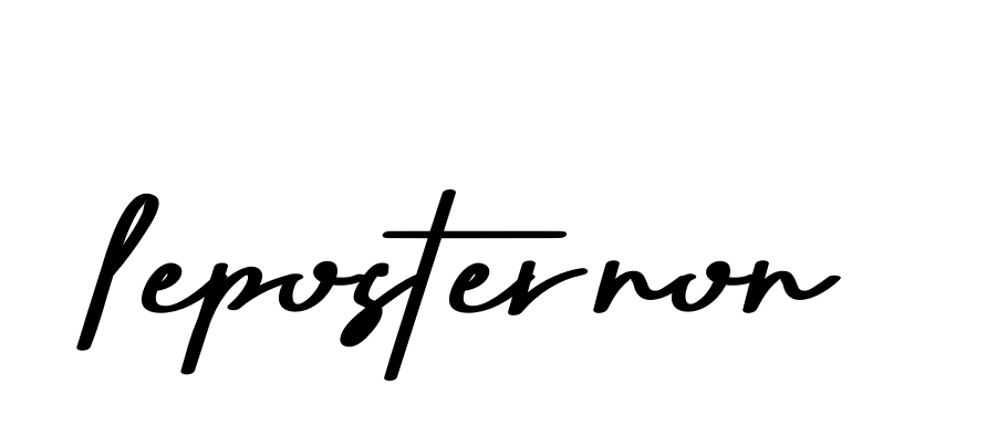 Handwritten Signature for Leposternon - Style 135 Online