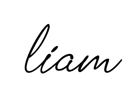 Handwritten Signature for Liam - Style 151 Online