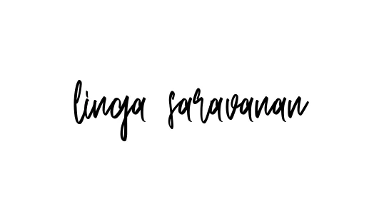 Handwritten Signature for Linga-saravanan - Style 143 Online