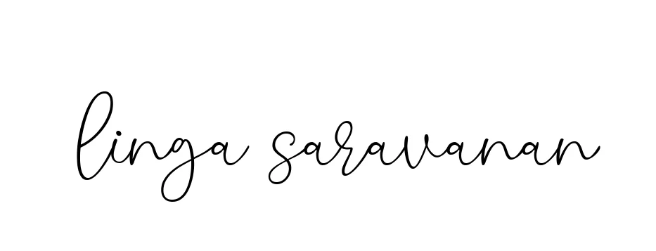 Handwritten Signature for Linga-saravanan - Style 147 Online
