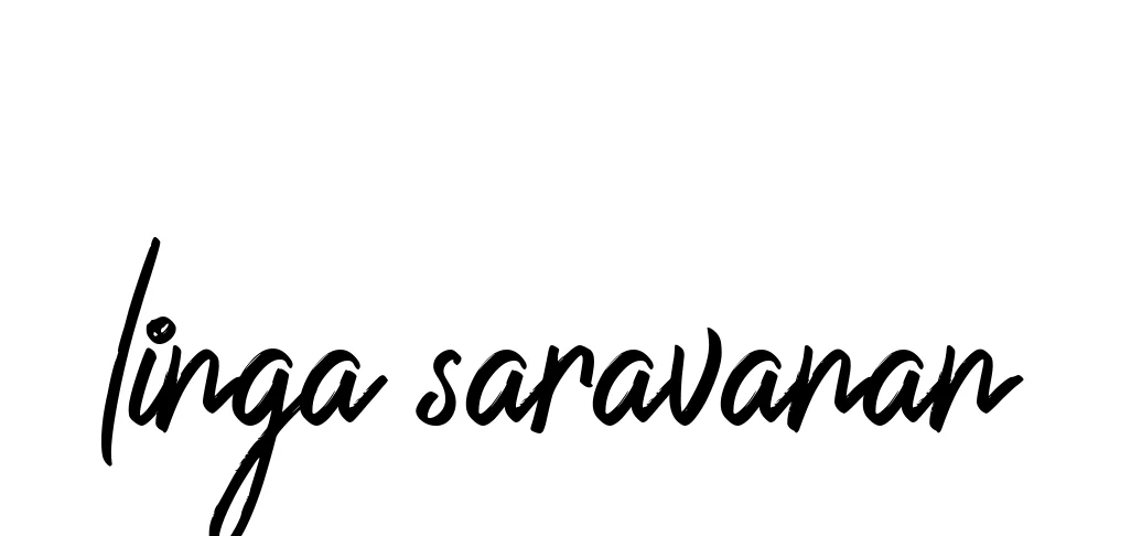 Handwritten Signature for Linga-saravanan - Style 149 Online