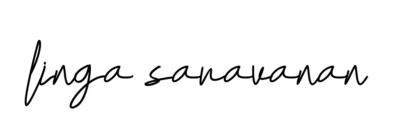 Handwritten Signature for Linga-saravanan - Style 155 Online