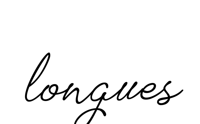 Handwritten Signature for Longues - Style 151 Online