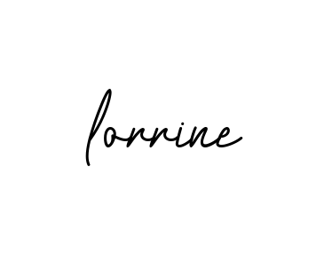 Lorrine signature