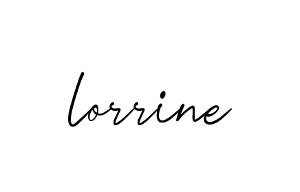 Lorrine signature
