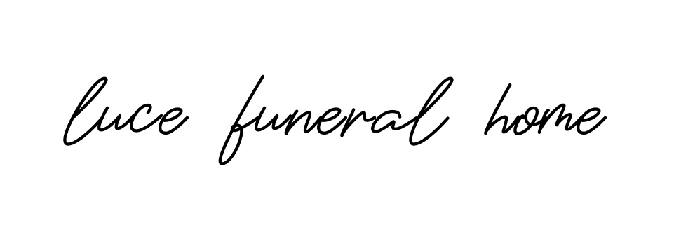 Handwritten Signature for Luce-funeral-home - Style 150 Online