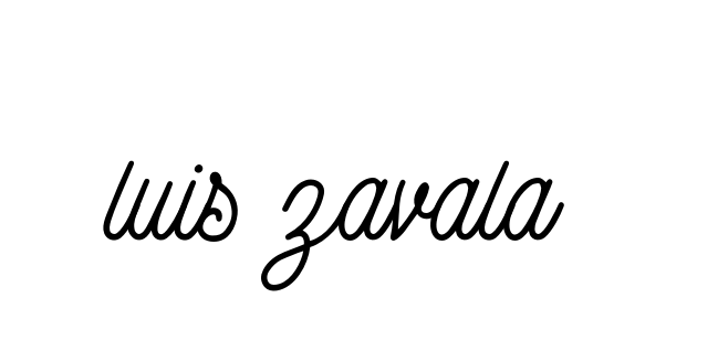 Luis-zavala signature